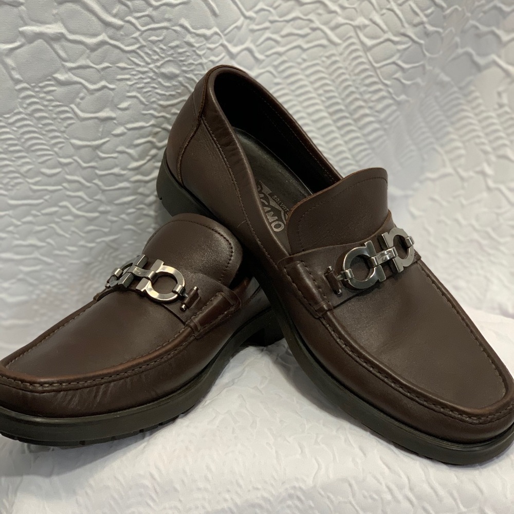 Salvatore Ferragamo men’s loafers size 10